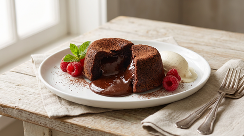 fondant coulant choco Valrhona