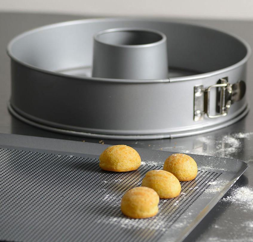 Moule Pâtisserie Rond Patisse 12cm - À Charnière, Antiadhésif, Pour Cheesecakes Et Gâteaux Hauts