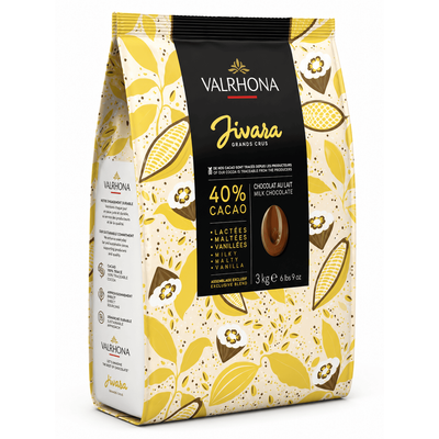 Fèves Jivara Chocolat au Lait 40% Valrhona - sachet 3kg
