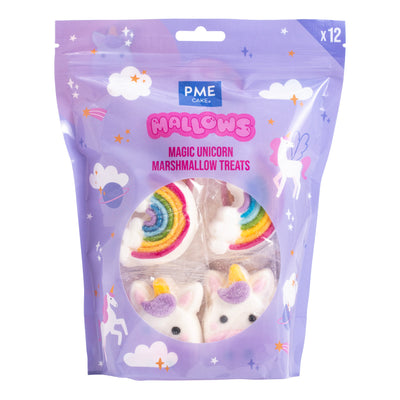 12 Marshmallow Treats Licorne