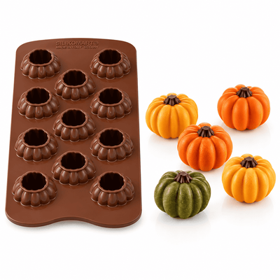 Moule Citrouilles 3D - Choco Delica