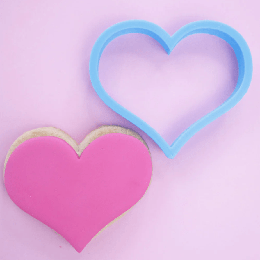 Emporte-Pièce en Plastique en Forme de Cœur - Pour Biscuits, Pâte à Sucre  et Décorations de Gâteaux