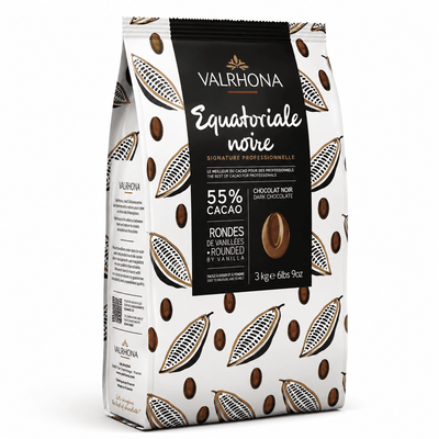 Fèves Equatoriale Noir 55% - 3kg