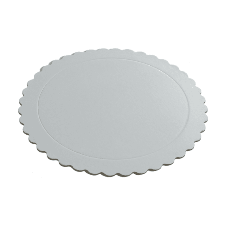 5 Pièces Cake Board, Plateau Gâteau Rond 30 Cm X 12 Mm, Semelle Gâteau