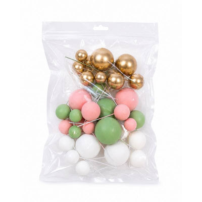 Set 32 Boules Décoratives Baby Shower Azucren