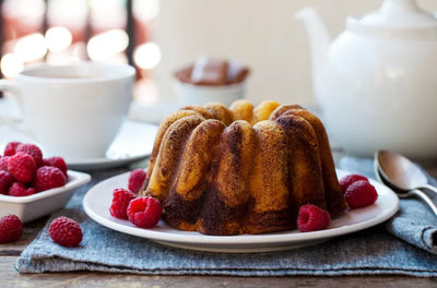 BUNDT CAKE MARBRÉ CHOCOLAT - VANILLE