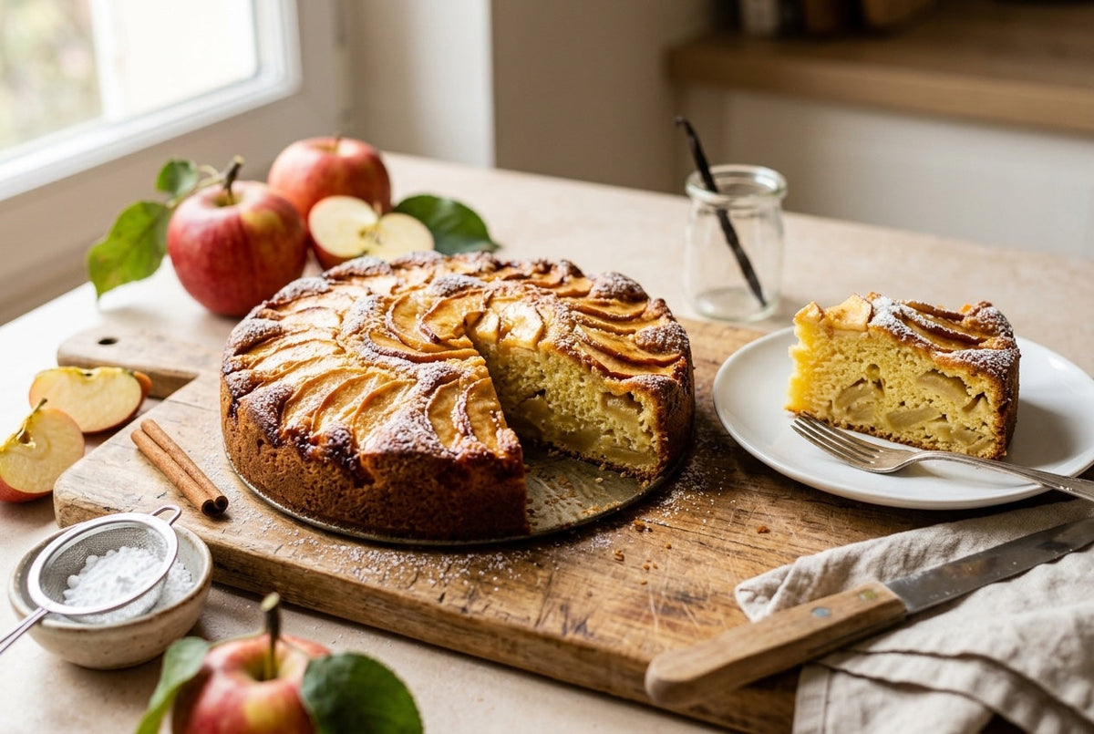 gâteau aux pommes moelleux recette maison