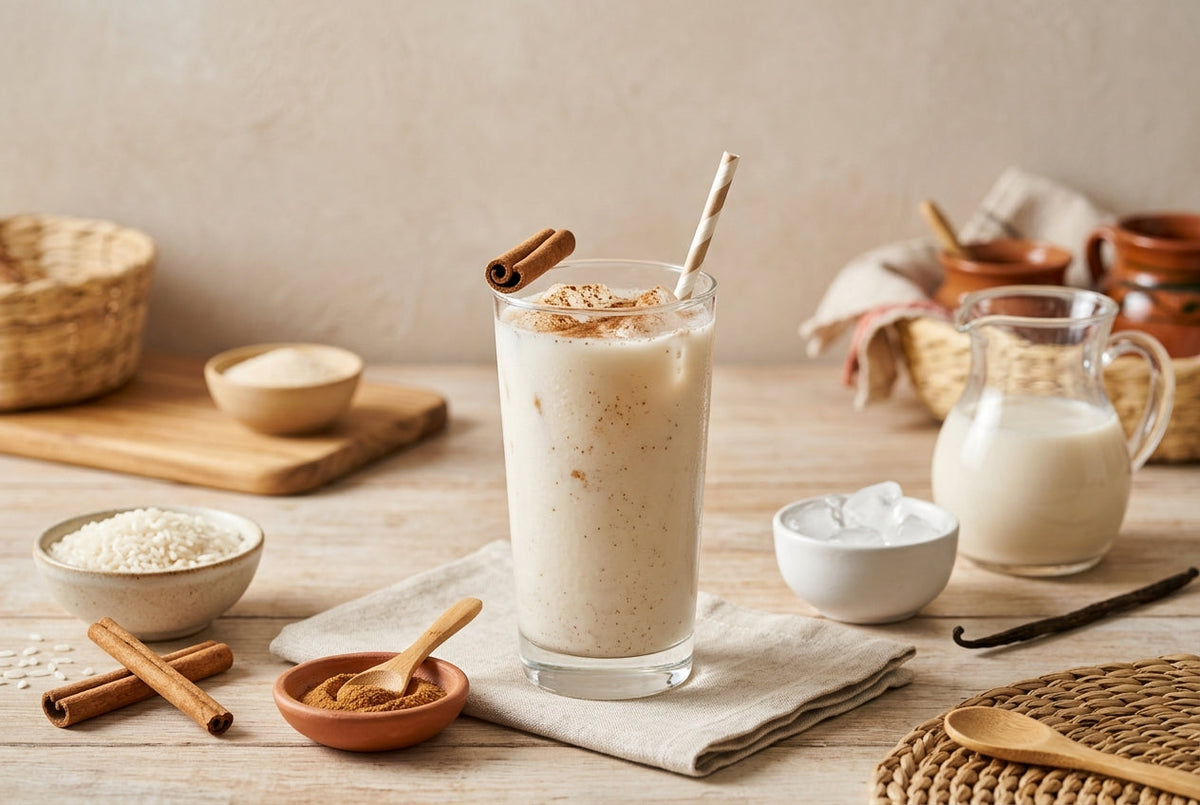 horchata mexicaine boisson riz cannelle recette