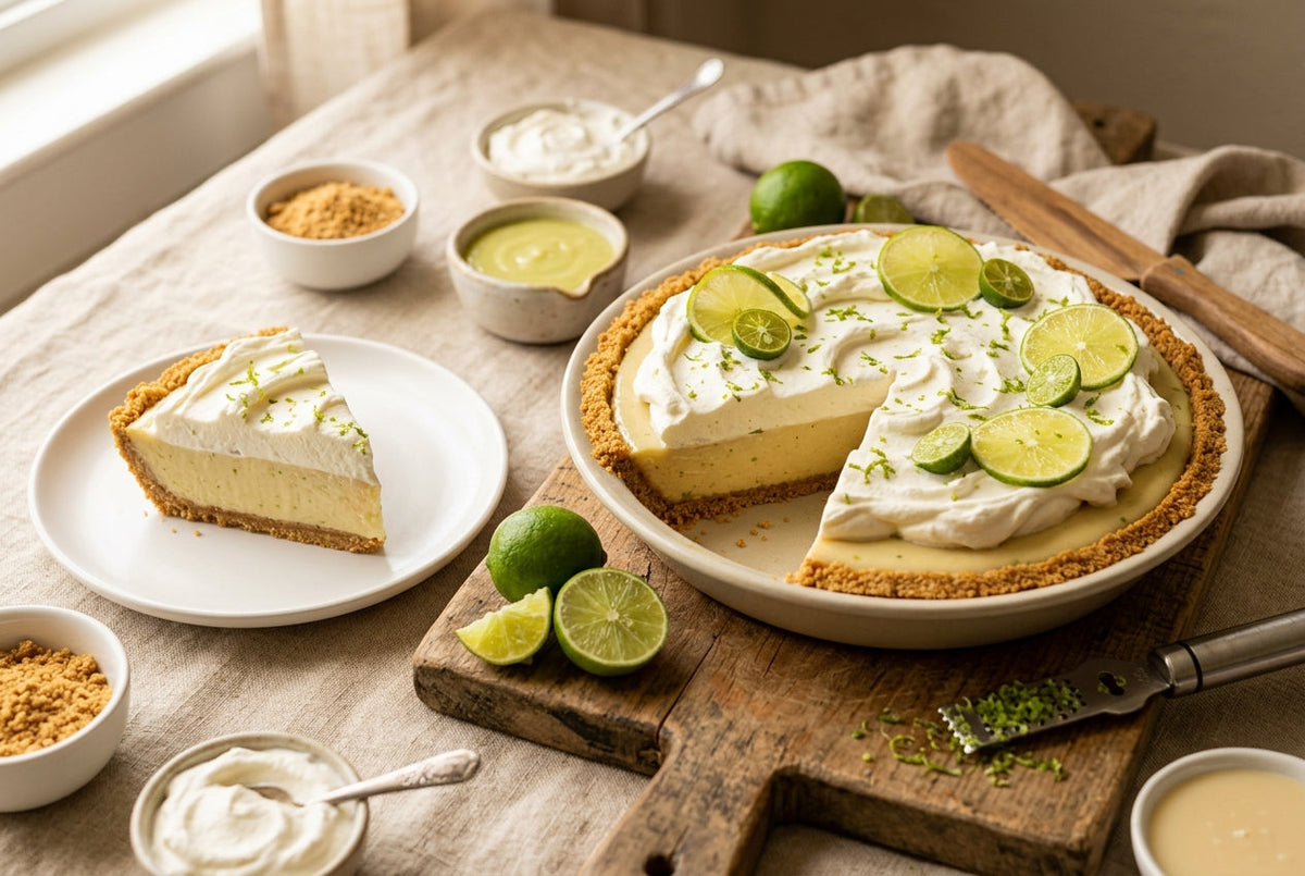 key lime pie tarte citron vert américaine recette