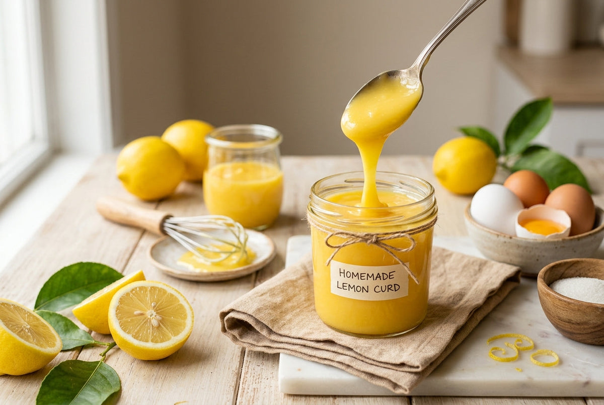 lemon curd crème au citron maison recette