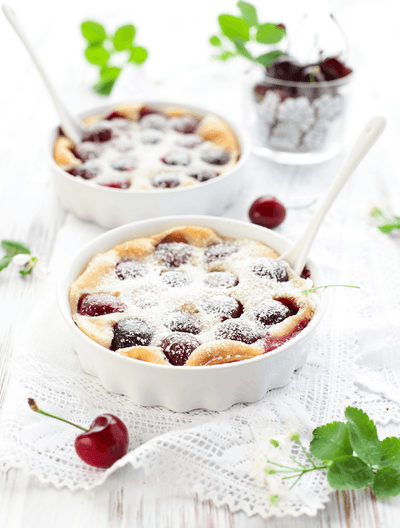 RECIPE FOR TRADITIONAL CLAFOUTIS