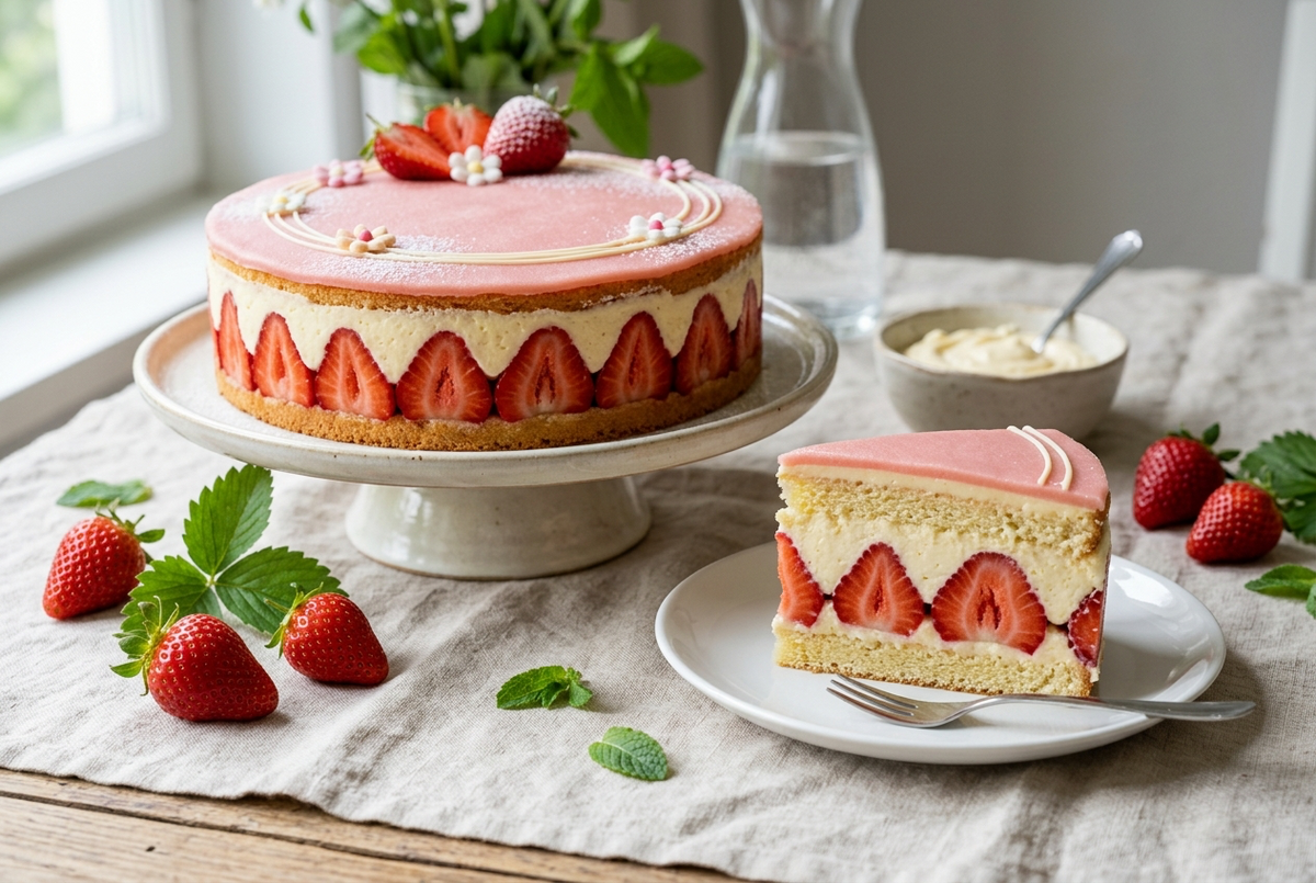 Fraisier maison