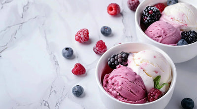 REZEPT FÜR ROTFRUCHT-FROZEN YOGHURT