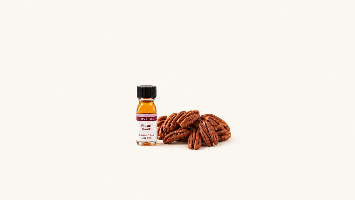 Noix de Pécan — sélection sur fond crème uni Patissland