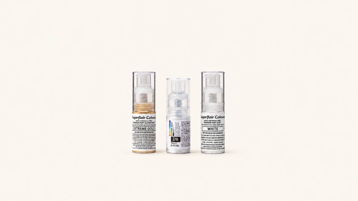 Pump Spray — sélection sur fond crème uni Patissland