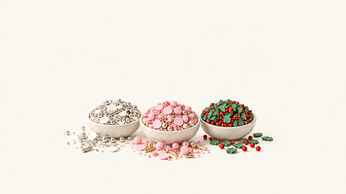 Sprinkles Mix — sélection sur fond crème uni Patissland