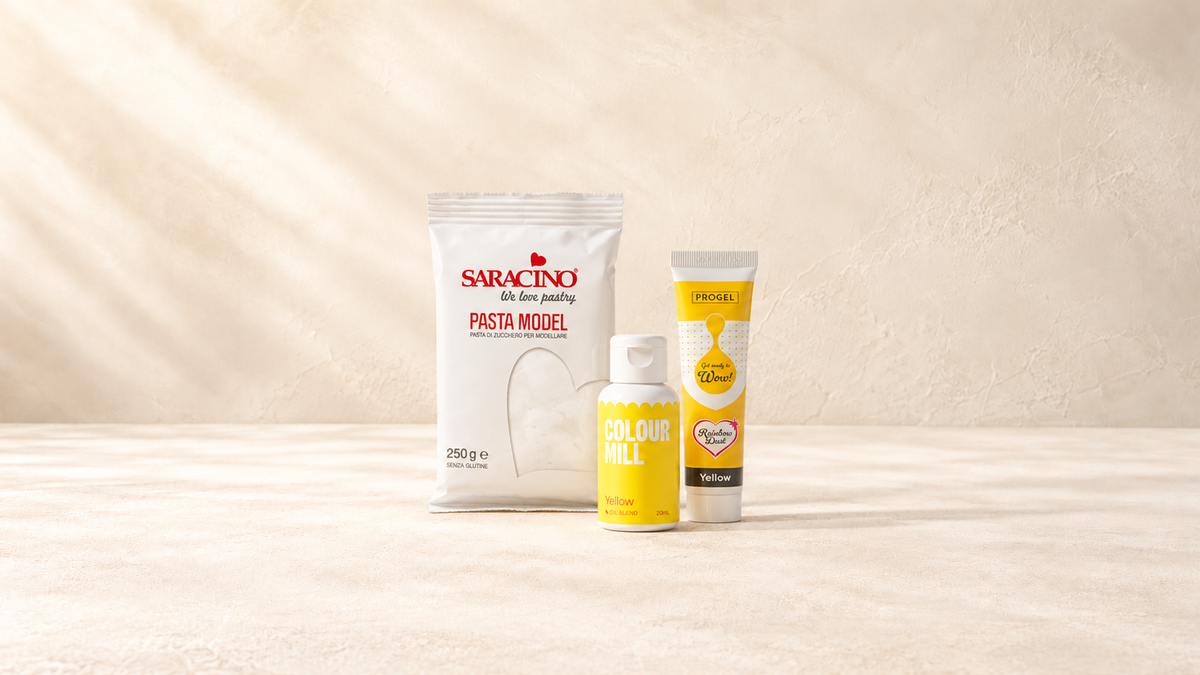 Summer Collection ! — produits de la collection sur fond crème Patissland