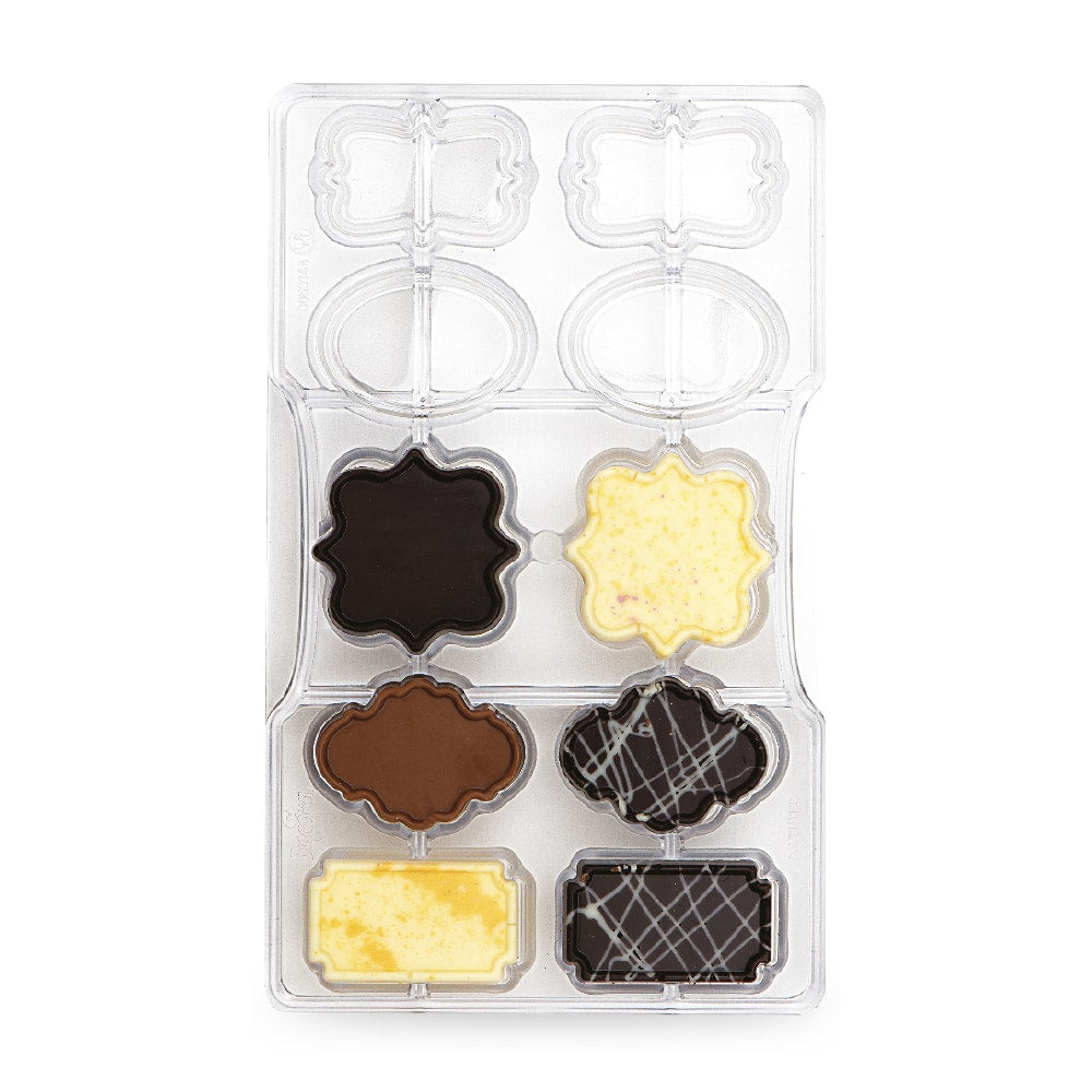 Moule 10 plaques de chocolat Decora