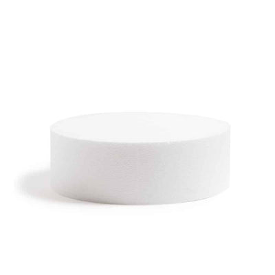Disque en polystyrène Ø45 cm hauteur 10 cm base wedding cake