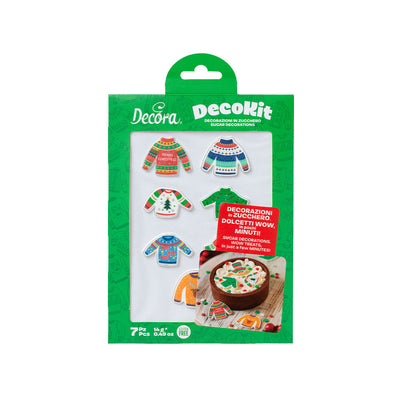 Décors sucrés pulls de Noël Decora