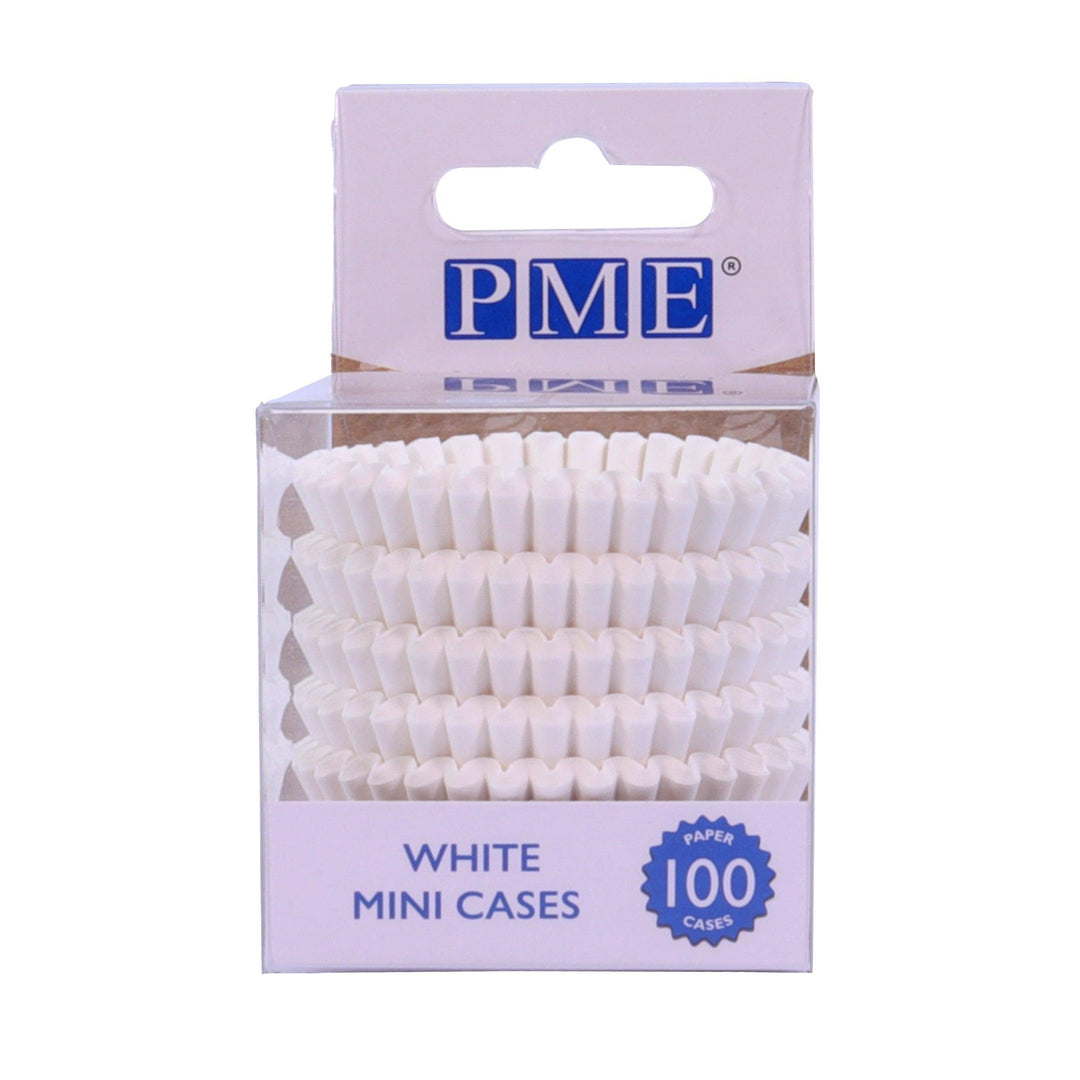 100 Mini Caissettes Blanches