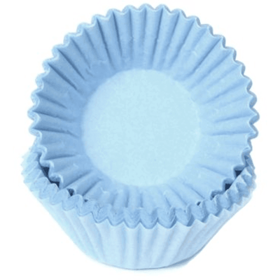 100 mini Caissettes Bleu Pastel - HOUSE OF MARIE