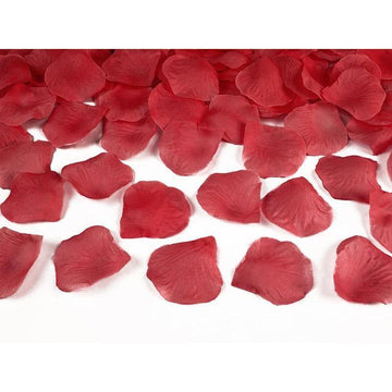 100 petali di rosa rossa