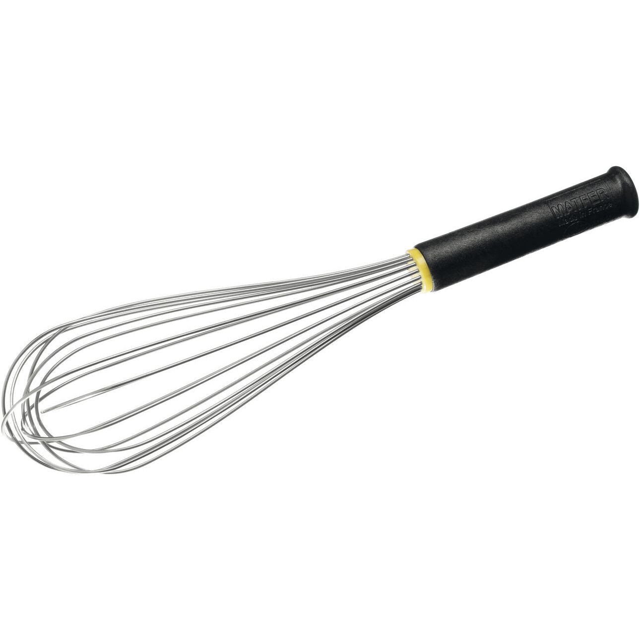 Fouet inox professionnel 25 cm Matfer avec manche Exoglass®