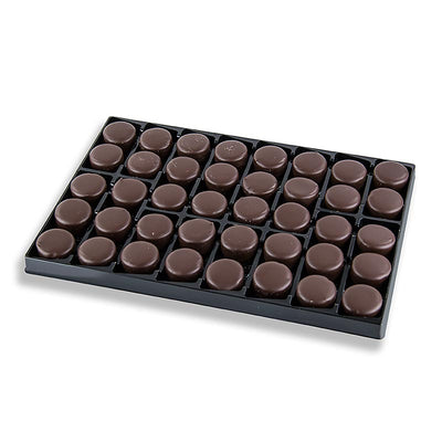 Cœur coulant ETNAO praliné Valrhona – insert chocolat 21 g, plateau 40 pièces