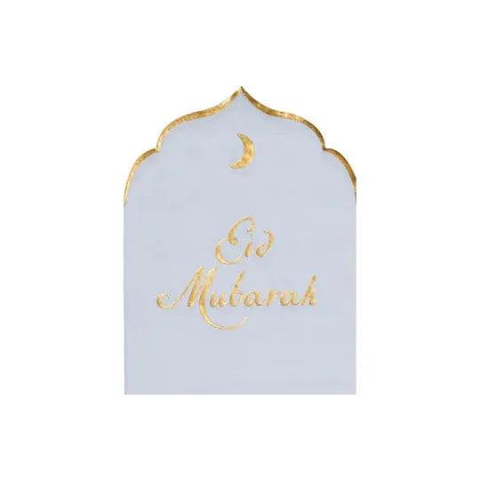 12 Serviettes Eid Mubarak - PARTY DECO