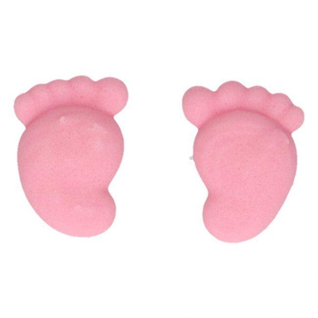 16 Pieds de Bébé en sucre - Rose