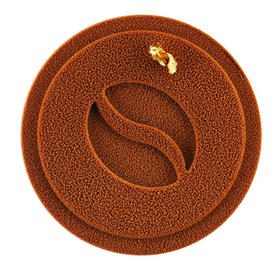 Moule silicone Mini Coffee Decor Silikomart pour décorations en forme de grain de café