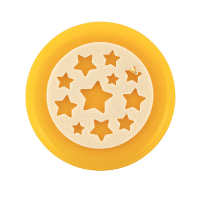 Décor étoiles posé sur entremets glacé – Mini Stars Decor