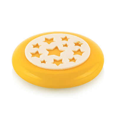 Moule silicone Mini Stars Decor – vue de dessus avec étoiles