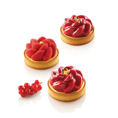 KIT 6 Tartelettes FLEUR ø80mm