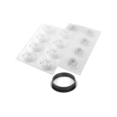 KIT 8 Tartelettes CACAO ø70mm
