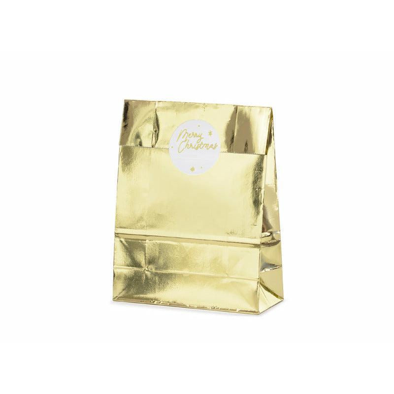3 Gift Bags - Gold - Patissland