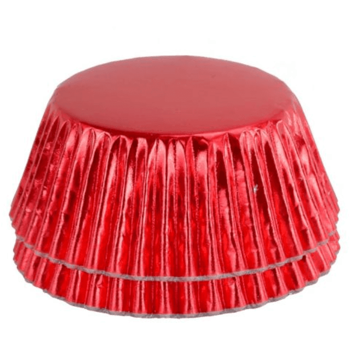 30 Caissettes à Cupcake Metallic Red - PME