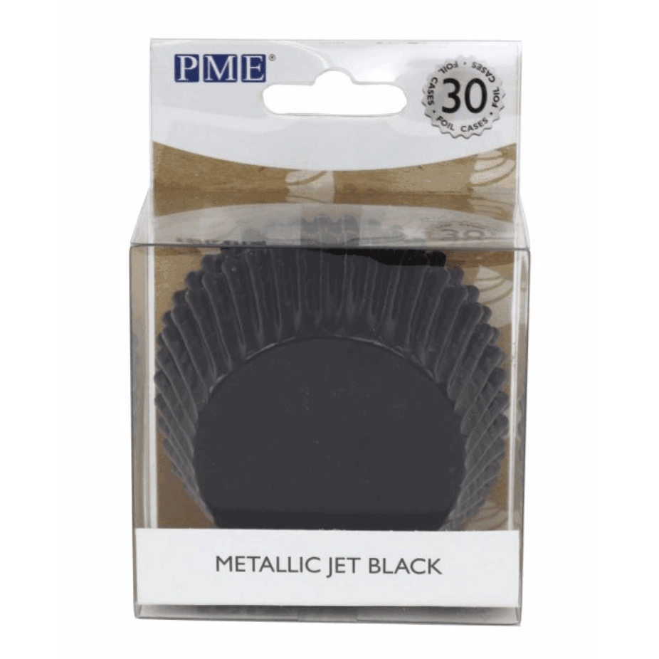 30 Caissettes à Cupcake Noir