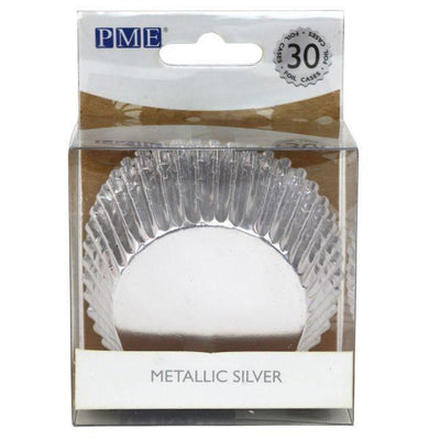 30 Caissettes à Cupcake Silver - PME