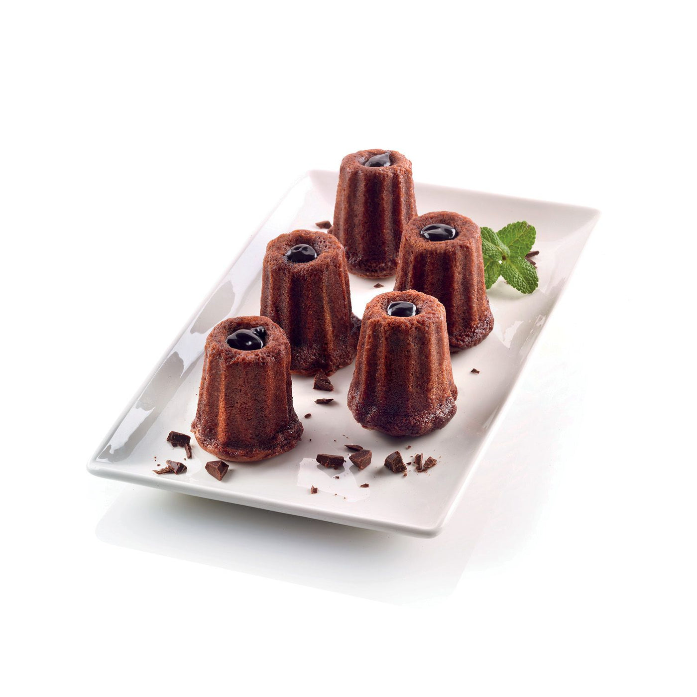 Moule en silicone professionnel Silikomart SF059 Bordelais Ø45 h45 mm – 15 cavités