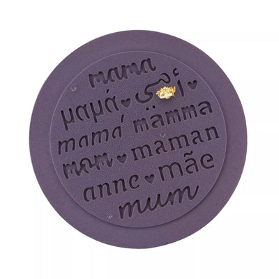 Entremets glacé avec décor Mum