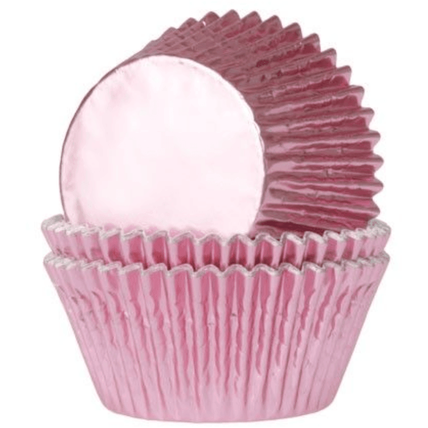 36 Mini Caissettes à Cupcake Baby Pink - HOUSE OF MARIE