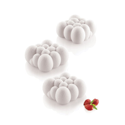 Moule silicone Silikomart CLOUD120 – 6 cavités en forme de nuage de 120 ml