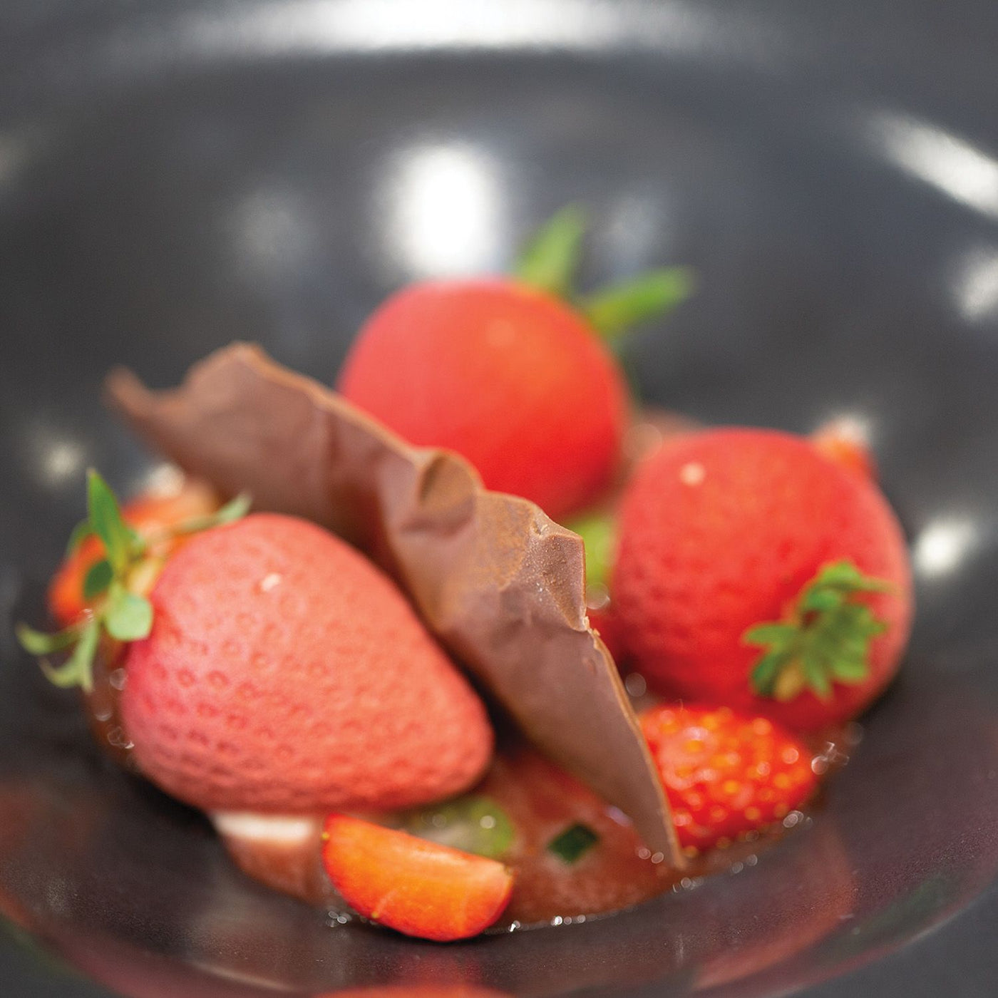 Moule Trompe l'Oeil MINI Fraise
