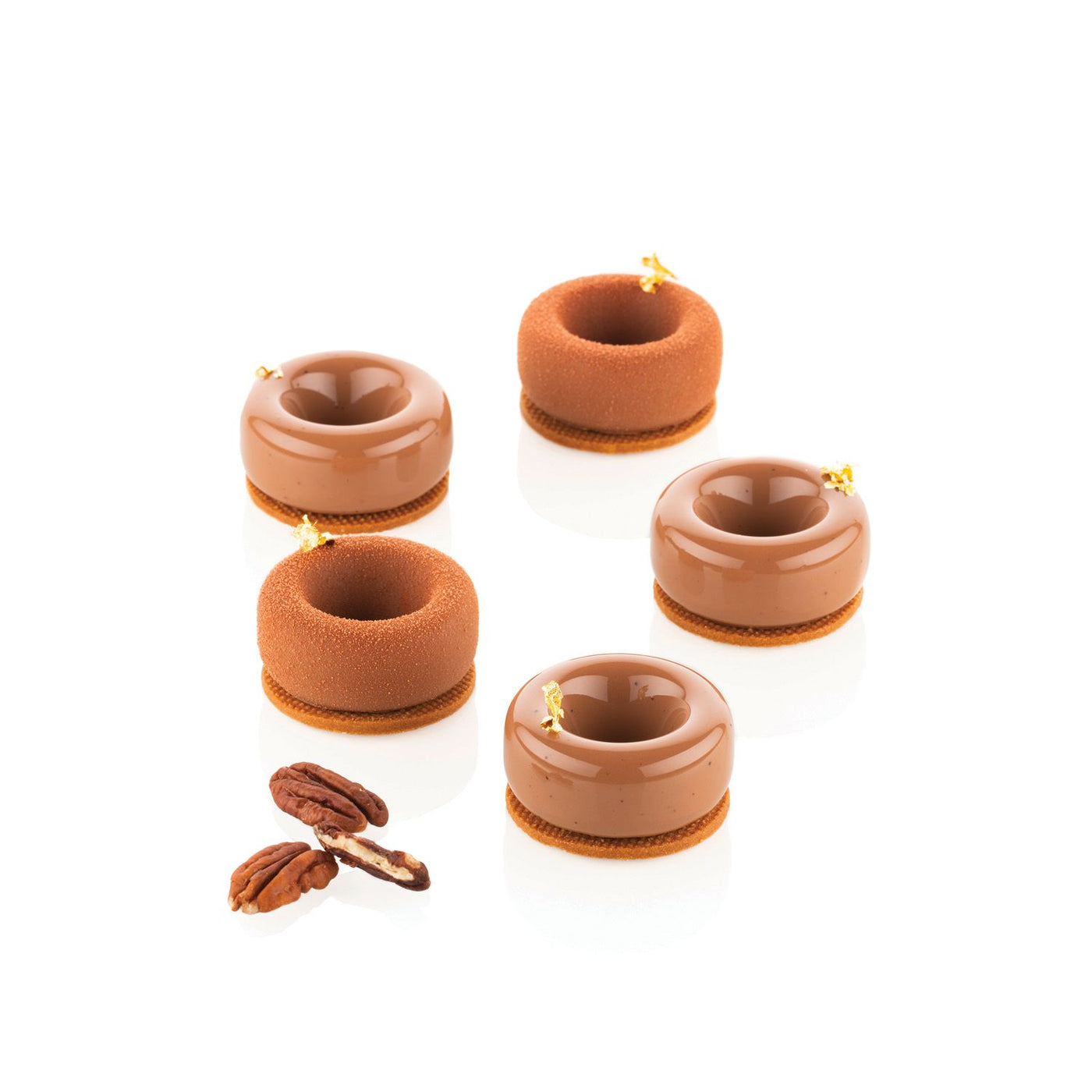 Moule silicone Silikomart Professional Oblio30 – 15 cavités rondes de 30 ml