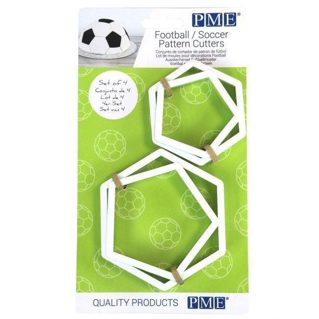 4 Emporte-pièces Hexagone/Ballon
