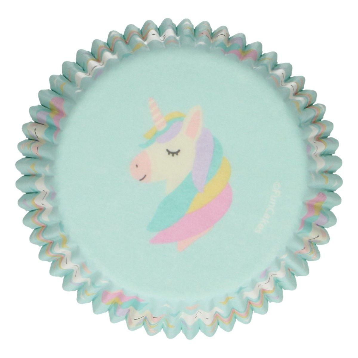 48 Caissettes à Cupcake Licorne - FUN CAKES