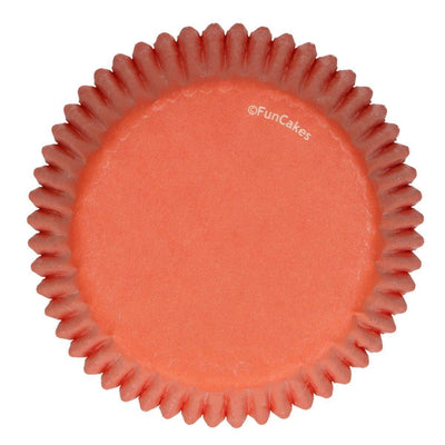 48 Caissettes à Cupcake Orange - FUN CAKES