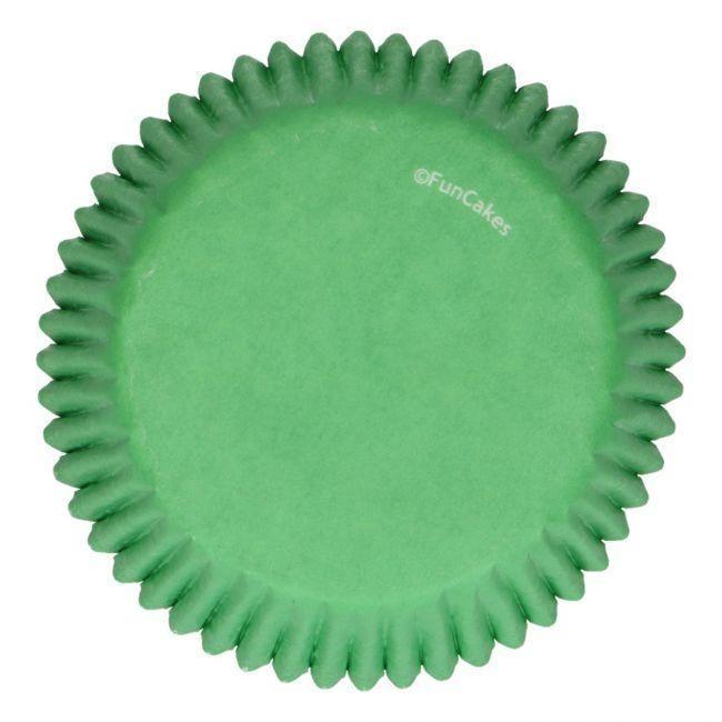 48 Caissettes à Cupcake Vert Gazon - FUN CAKES